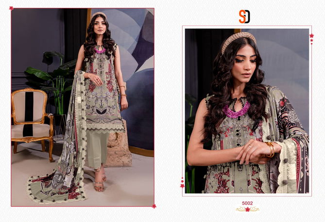 Bliss Vol 5 By Shraddha Printed Lawn Cotton Pakistani Suits Wholesale Shop In Surat
